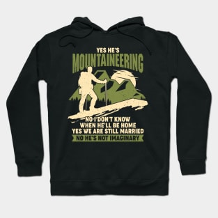 Mountaineering Mountaineer Wife Couple Gift Hoodie